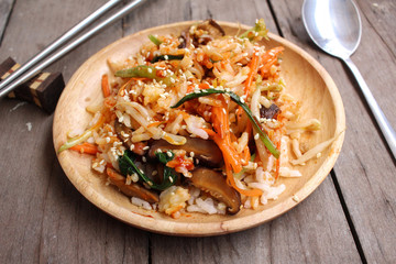 Bibimbap korean food