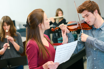 Learning to play the violin