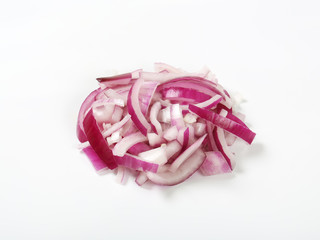 chopped red onion