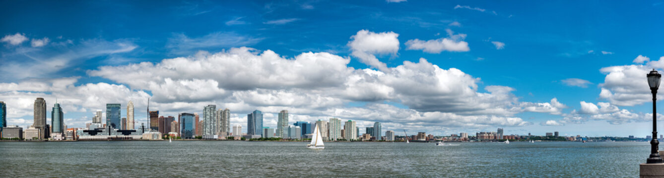 New Jersey Landscape From Manhattan New York City