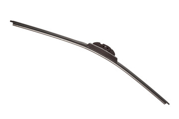 Car Wiper on white background.