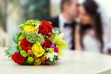 beautiful bridal bouquet