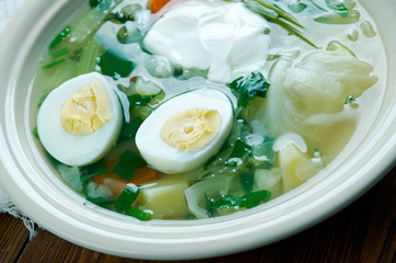 Polish Sorrel Soup
