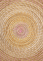 Fototapeta premium Wicker circle 