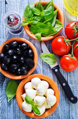 ingredients for caprese