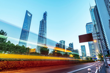 Obraz premium Light trails