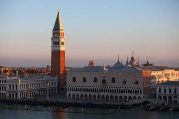 Obraz premium Piazza San Marco and Doges Palace, venice