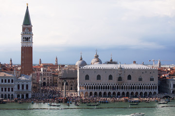 Fototapeta na wymiar Piazza San Marco and Doges Palace, Venice