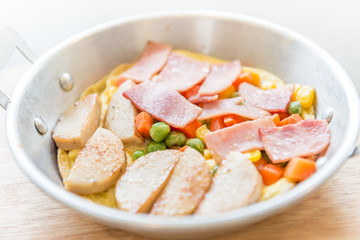 pan-fried egg