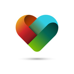 Heart symbol, eps10 vector