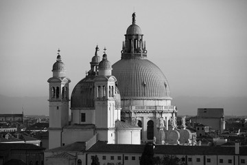 Fototapeta na wymiar Santa Maria della Salute Church, Venice