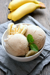 Banana ice cream