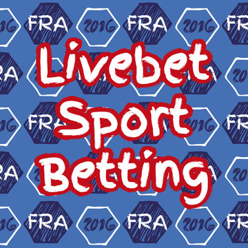 Pattern for football live betting. Vector hand drawn soccer backgraund. Live score pattern.