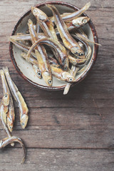 Dried fish