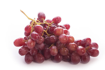 red grape isolated