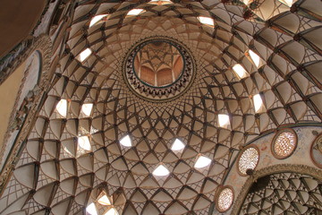 maison traditionelle historique de Kashan, Iran
