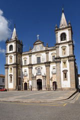 Fototapeta na wymiar Cathedral of Portalegre, Alentejo region, Portugal
