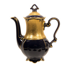 schöne alte kaffekanne aus porzellan um 1900