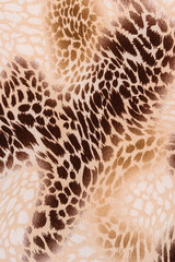 texture of print fabric stripes leopard