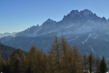 dolomites and winter sports 