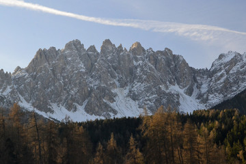dolomites and winter sports 