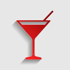 Cocktail sign illustration