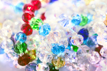Beauty colorful beads jewelry