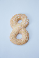 数字クッキー　8