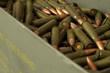 Ammunition 5.56 mm in box / bullet