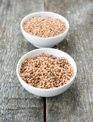 Dry buckwheat
