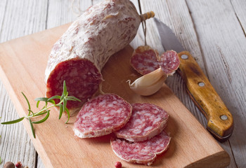 Sliced Italian Salami