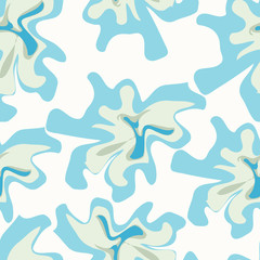 Vector seamless blue abstract pattern 
