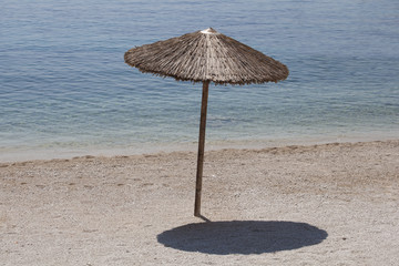 Beach Umbrella on the Seaside
