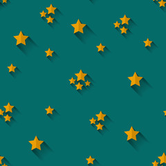 Seamless pattern with stars