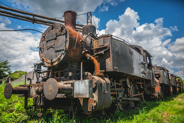 Naklejka premium old train