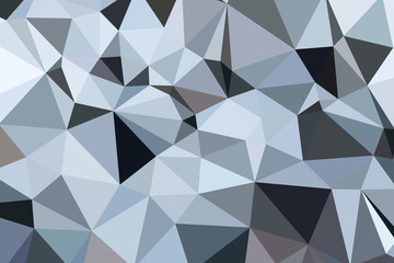 white polygon pattern for background or web banner design.