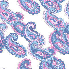 Seamless paisley pattern
