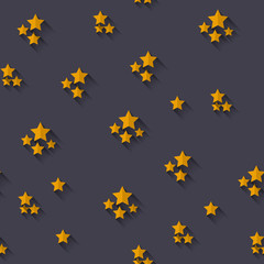 Seamless pattern with stars