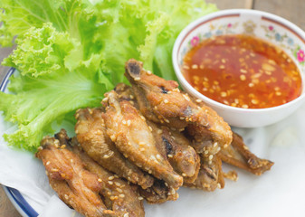 fried chicken wing