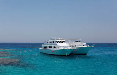 Fototapeta na wymiar Luxury yacht