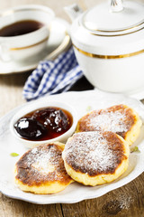 Cottage cheese pancakes