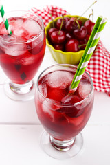 Fresh cherry juice