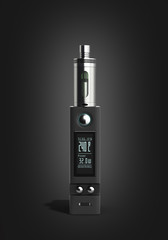 Electronic cigaretts Device box mod to smokeless smoking 3d rend