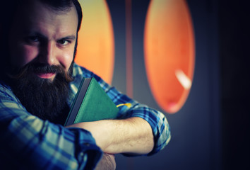 man bearded fill diary