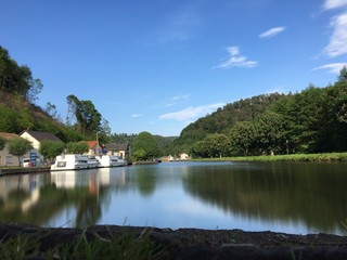 Ships in smooth water 