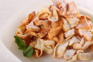 cookie twig with sugar dust