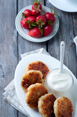 Cottage cheese pancakes