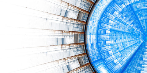 Abstract technical Design