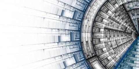 Abstract technical Design