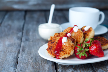 Cottage cheese pancakes